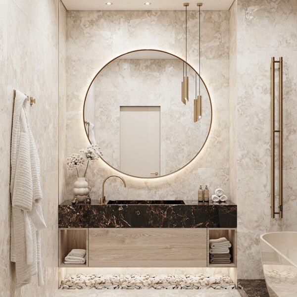 SEASTONE BEIGE 120x60 CARVING