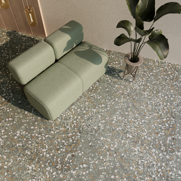 VENEZIANO TERRA VERDE 120х60 SHAPE+GLUE ART