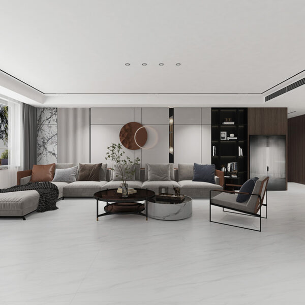 Керамогранит BASCONI HOME Carrara Matt 600x1200x10 grains soft-polished mould