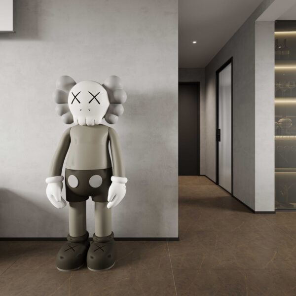 BASCONI HOME Stone Brown 600x1200x10 3D ink-soft glaze